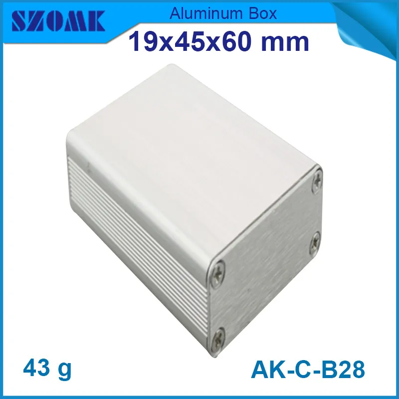 2 шт./лот Бесплатная доставка электронная распределительная коробка Алюминиевый