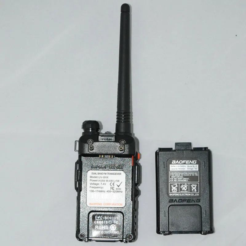 Портативные радионаборы uv 5r 8W baofeng 8HX Любительская рация родительская vertex Детская