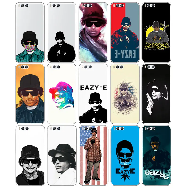 DREAMFOX M467 Eazy-e Soft TPU Silicone Case Cover For Xiaomi Mi Note 2 3 4 5 6 8 SE M5 4C 4S 5C 5S 5X 6X A1 Plus |