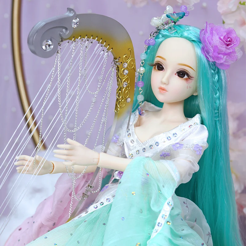 Дневник королева 1/4 BJD кукла шарнир тела Changɾ с макияжем включая одежду обувь