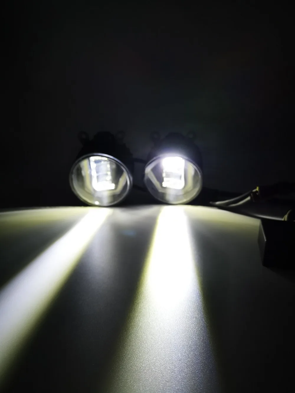 3-в-1 функции светодиодный DRL дневного света автомобилей противотуманный прожектор с желтый сигнал для Ford Mustang