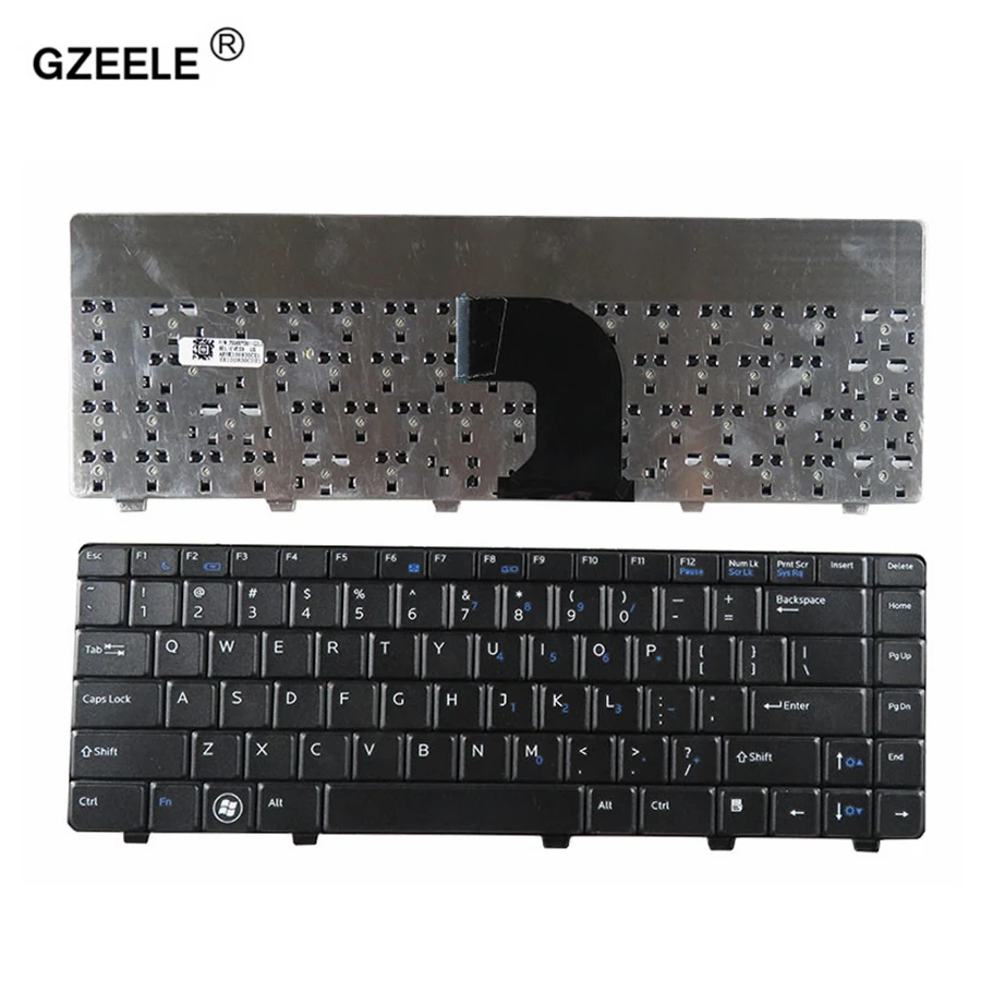 GZEELE США клавиатура для ноутбука Dell Vostro 3300 3400 v3300 v3400 P10G черный английский клавиатура