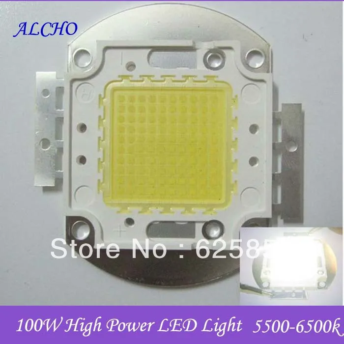 100W High Power LED Light SMD 5000-5500k 10000LM 3.0-3.3A 30-36V White for DIY | Лампы и освещение