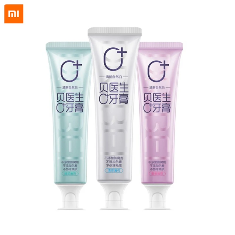 Xiaomi Doctor B зубная паста ноль добавить без пигмента без консервантов три мягкий вкус здоровый для беременных женщин детей