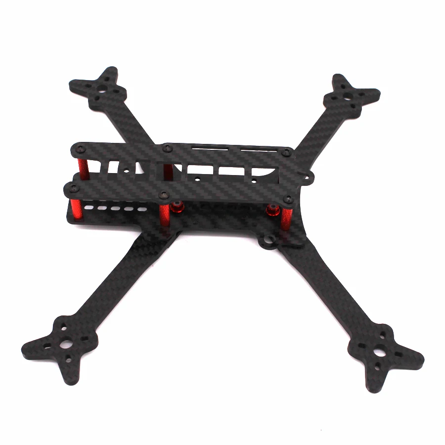 Flowride Фристайл 5 дюймов рамка FPV racing Quadcopter Дрон с 2 мм верхняя пластина 4