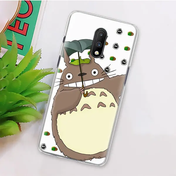 Totoro Унесенные призраками Ghibli Miyazaki чехол для телефона для Oneplus 7 7T Pro 6 5T 6T Твердый чехол для Oneplus 7 7T Pro Чехол - Цвет: 04