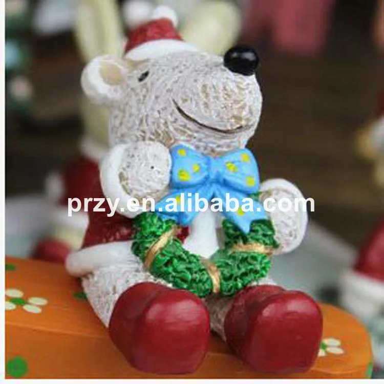 Силиконовый Мишка креативный 3D Рождественский орнамент торт украшение форма для