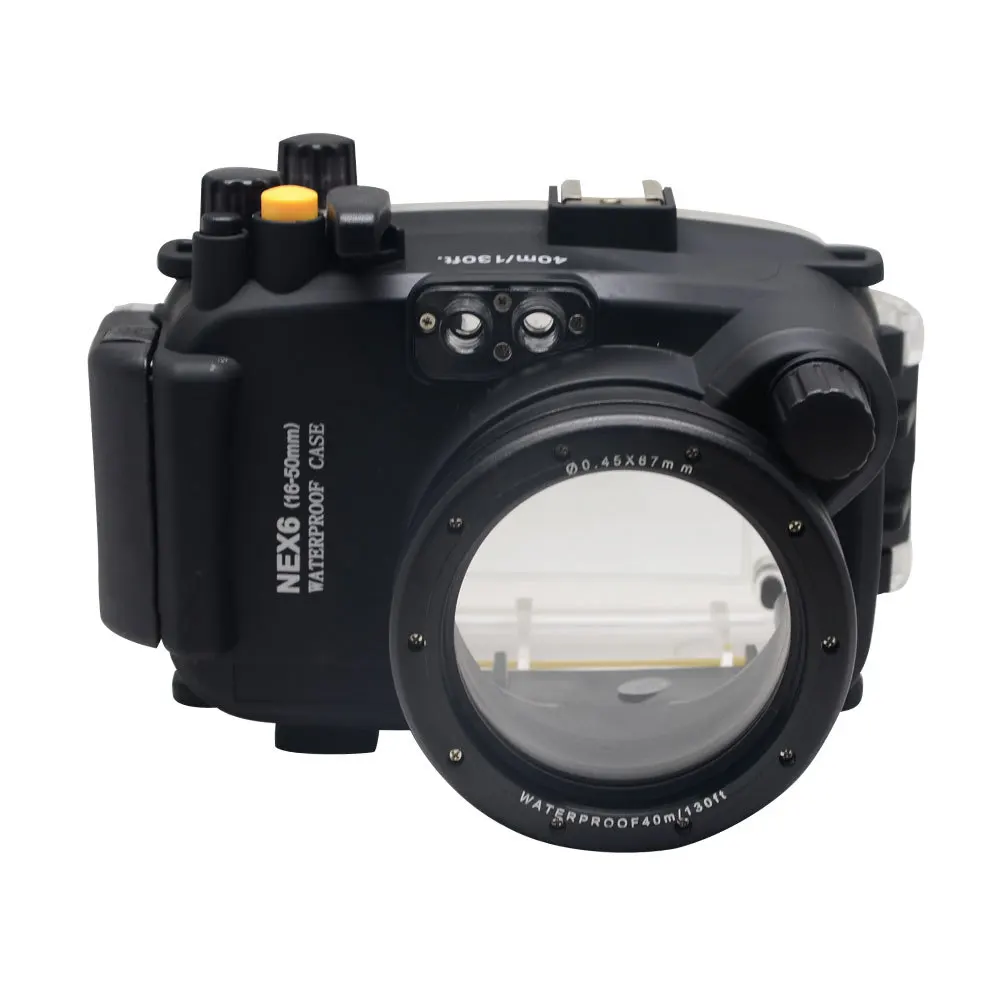 Mcoplus 40 м/130 футов водонепроницаемые корпуса для подводной съемки чехол Sony NEX-6 NEX6