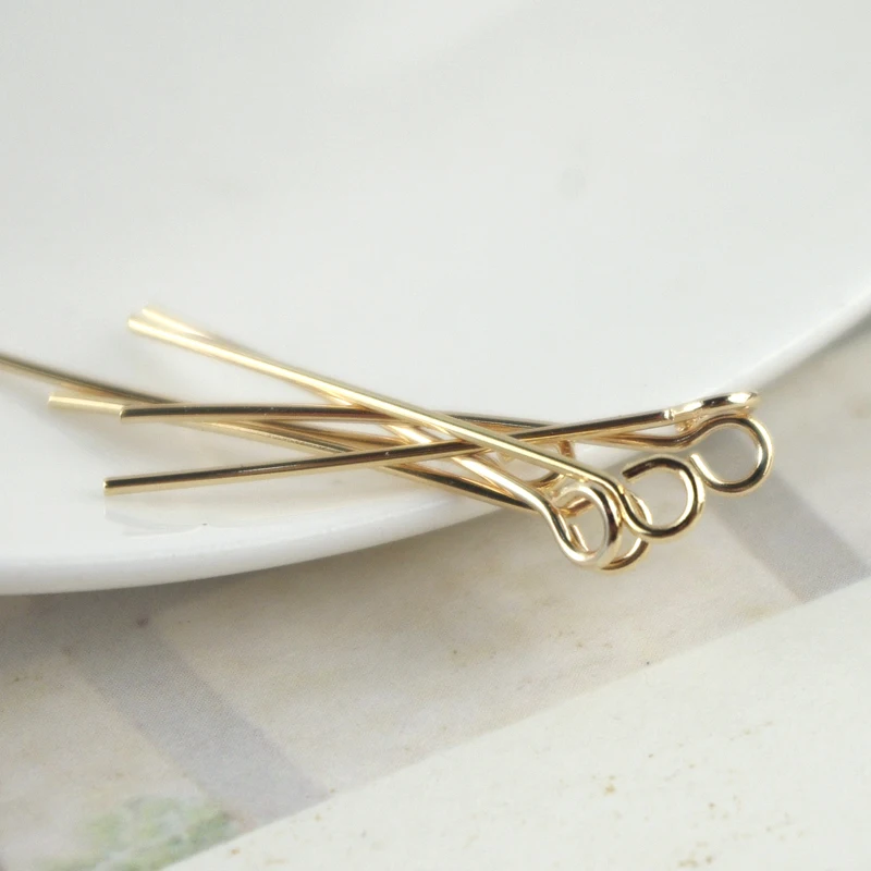 Шпильки с головкой для глаз иглы серьги подвески кисточек коннекторы ожерелья