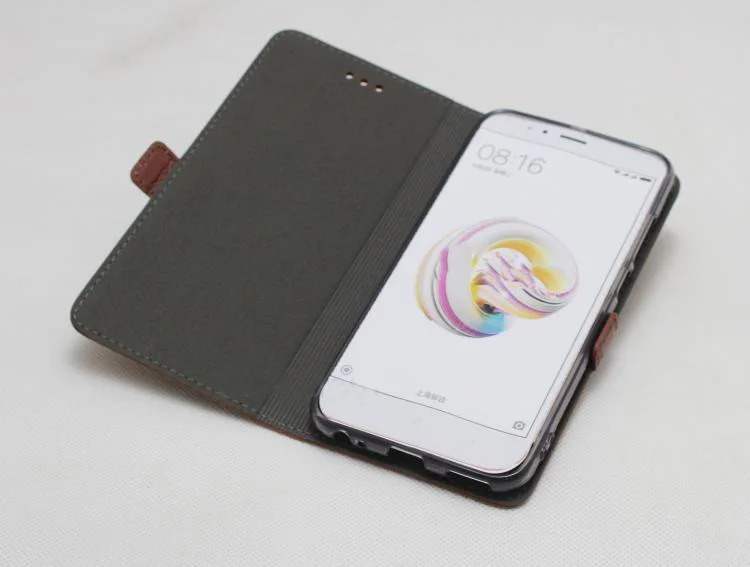Новый чехол для Redmi 7A ударопрочный чехол-книжка из натуральной кожи Xiaomi задняя