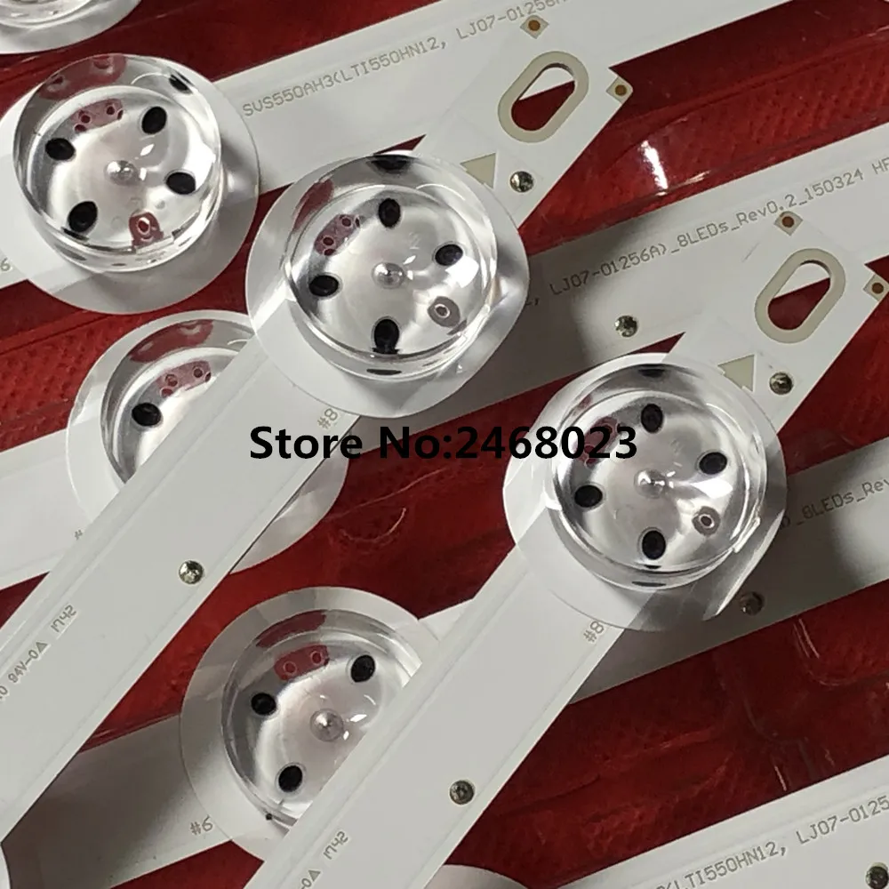 100% оригинал 13 шт./лот для SVS550AH3 (лти550hn12 LJ07 01256B)_ 8leds_rev0 _ 150324|Светодиодные ленты| |