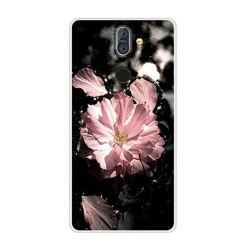 Модный чехол для телефона Nokia 8 Sirocco 5 дюйма роскошный мягкий силиконовый с