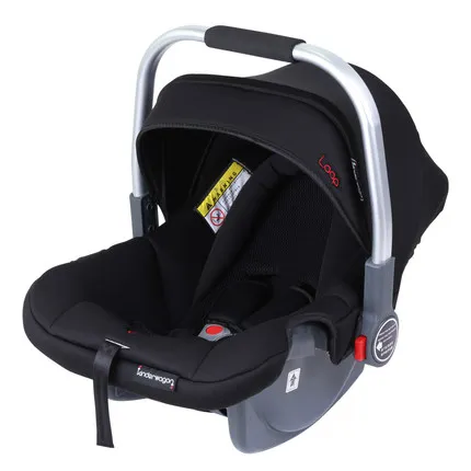 Kinderwagon Младенческая переноска детское безопасное сиденье новорожденный автомобиль переносная детская колыбель - Цвет: black