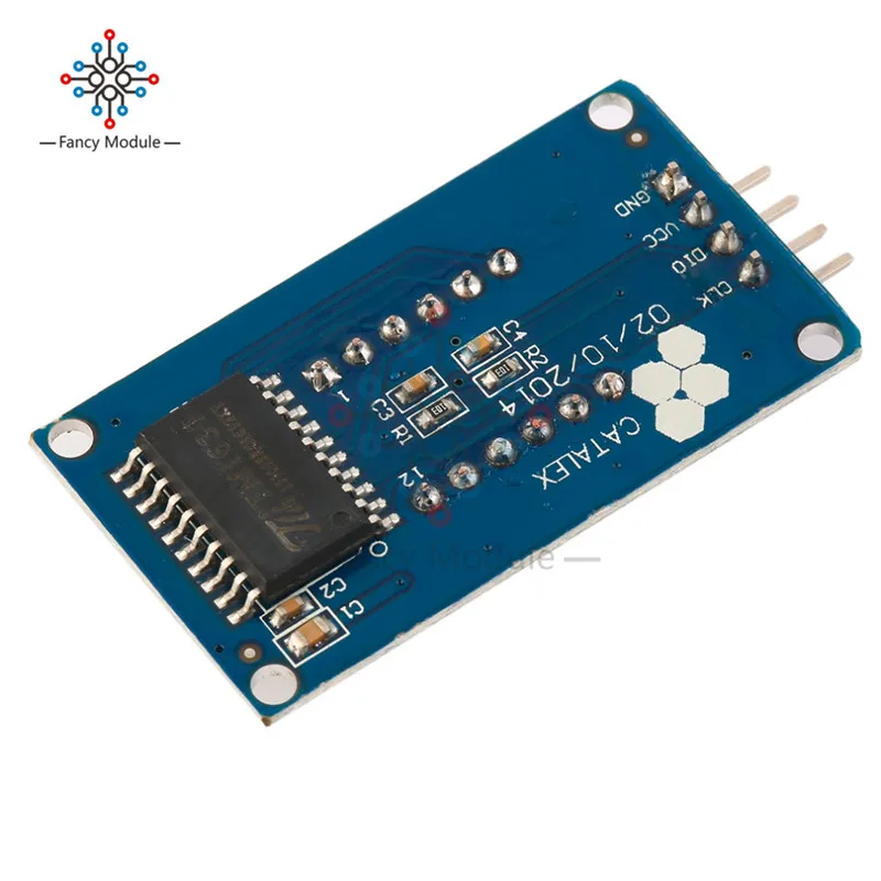 Модуль цифросветодиодный светодиодного дисплея TM1637 с 4 битами для arduino