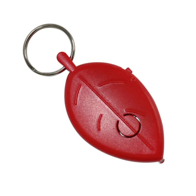 Mini Key Finder Practical Portable Anti-lost Keychain Leaf Whistle Induction Sound LED Light Anti-Lost Alarm | Безопасность и