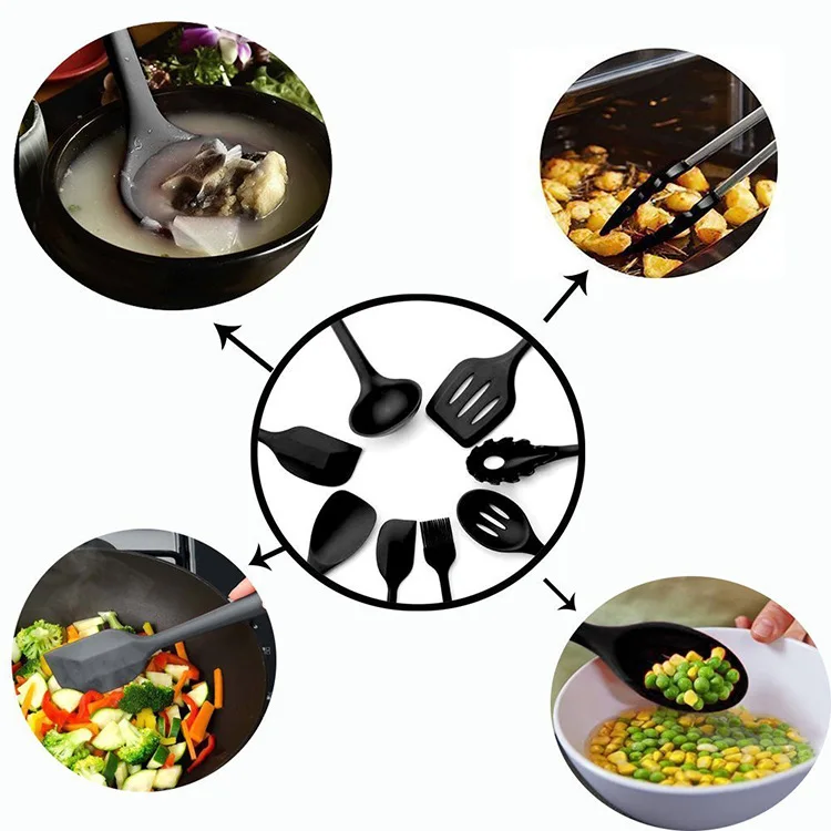 Кухонная утварь набор для приготовления пищи включает в себя 10 штук