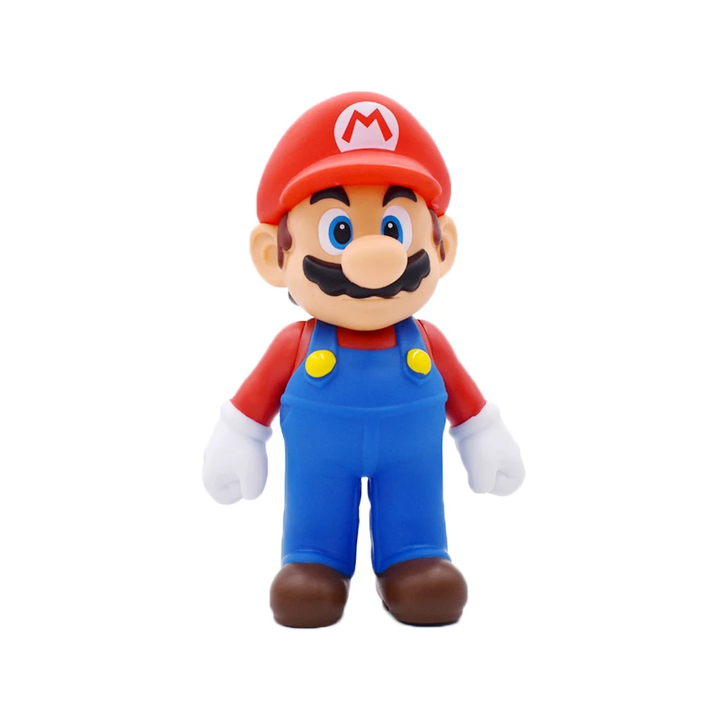 8-15 см Фигурки "Супер Марио" игрушки Mario Bros Bowser Luigi Koopa Yoshi Mario Maker Odyssey ПВХ фигурка модель куклы игрушки подарок - Цвет: B