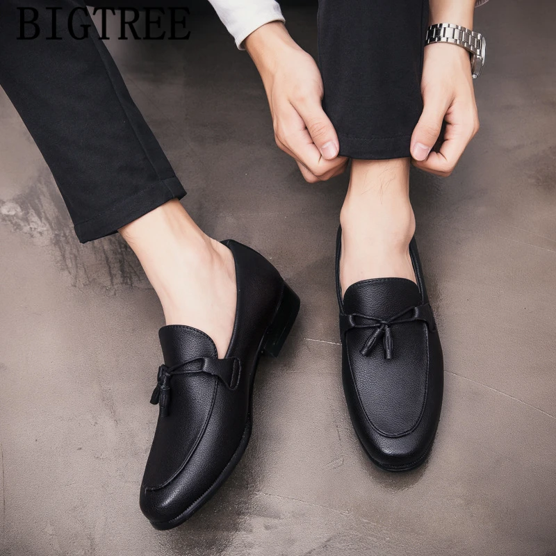 Модельные туфли Мужские Элегантные лоферы Мужская Свадебная обувь официальная