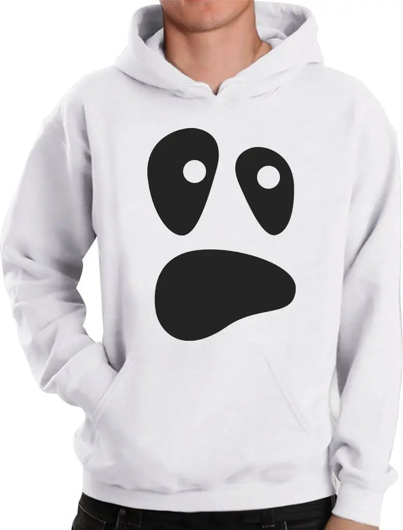 

Ghost Costume Funny Ghoul Face Hoodie Funny Unique Sweatshirt Funny Unisex Hoodie-Z125