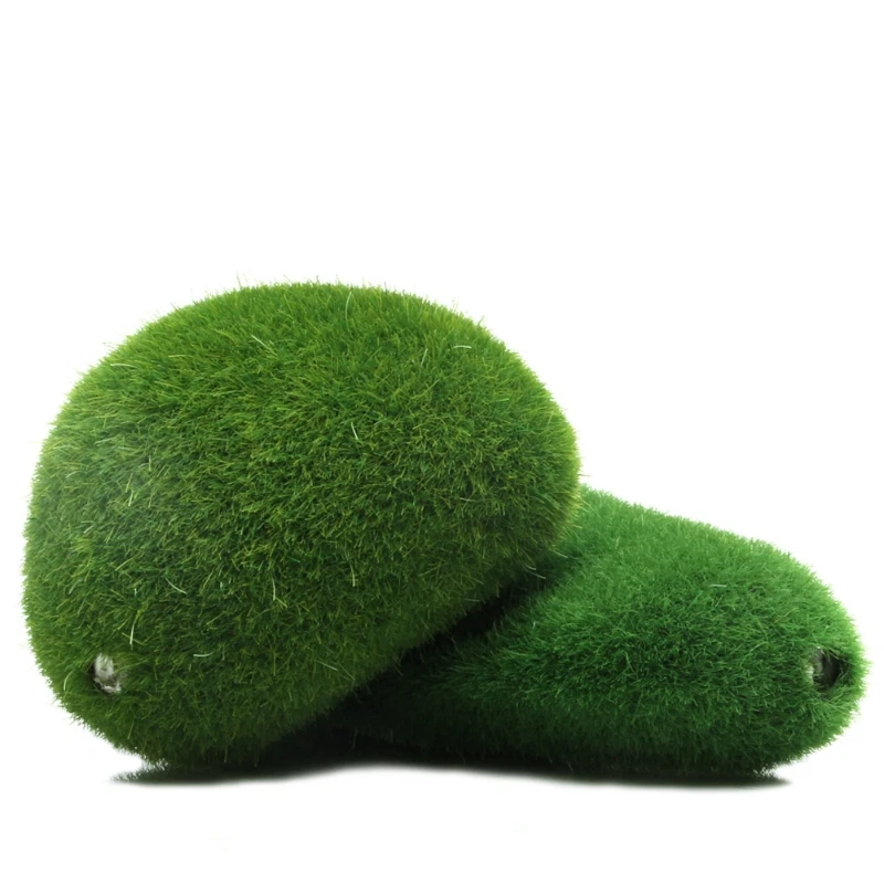 DIY мох Marimo шарики искусственная трава мини Сказочный Сад Micro Террариум