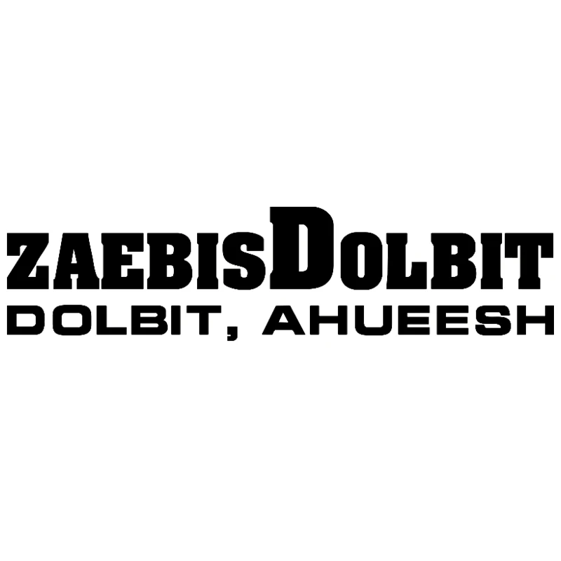 CS 671#7 6*30см наклейки на авто Dolbit Ahueesh водонепроницаемые машину наклейка для