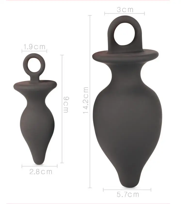 Супер огромная Анальная пробка фиксирующая игрушка силиконовая с натяжным