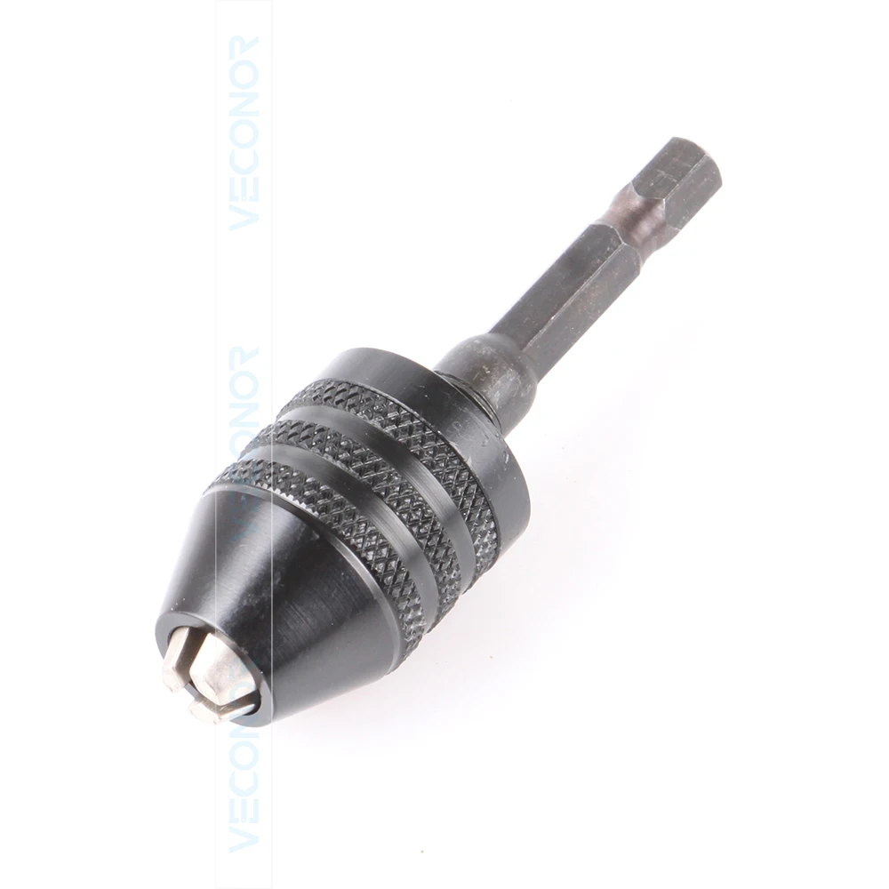 Keyless сверло Chuck 1/4 "Шестигранным хвостовиком влияние отвертка адаптер конвертер