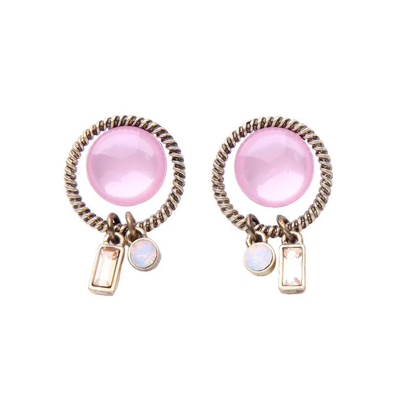 LNRRABC 2018 New Arrival 1Pair Hot Sale Graceful Design Acrylic Crystal Stars Gemetric Drop Earrings Allergy Free jewelry brinco | Украшения