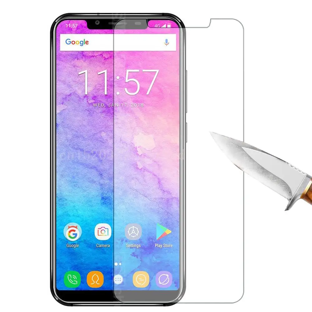 9H закаленное стекло для смартфона Oukitel U19 2.5D высокое качество Защита экрана U18 U17