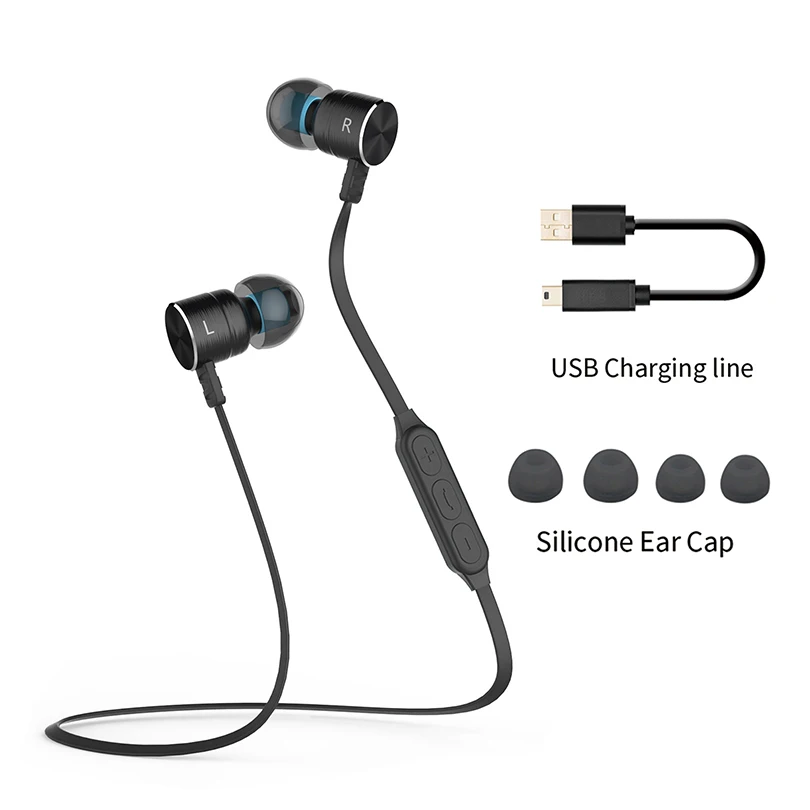 Aibesser CSR8635 хорошая гарнитура bluetooth Магнит дизайн вкладыши спортивные наушники
