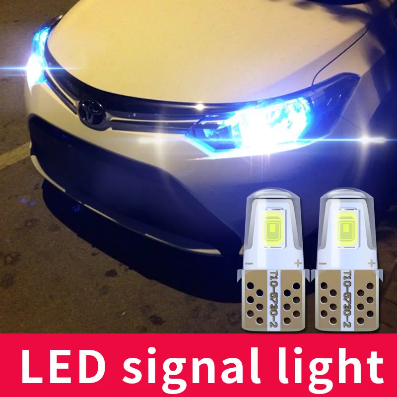 WTS 300 шт. светодиодный W5W T10 194 168 5730 2SMD фонарь для парковки авто Клинообразная лампа