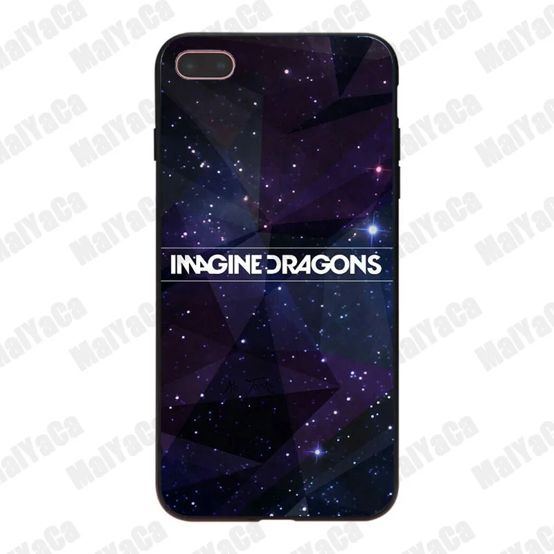Чехол для телефона MaiYaCa imagine dragons night music Diy с красочным принтом iPhone 8 7 6 6S Plus X 10 5 5S SE