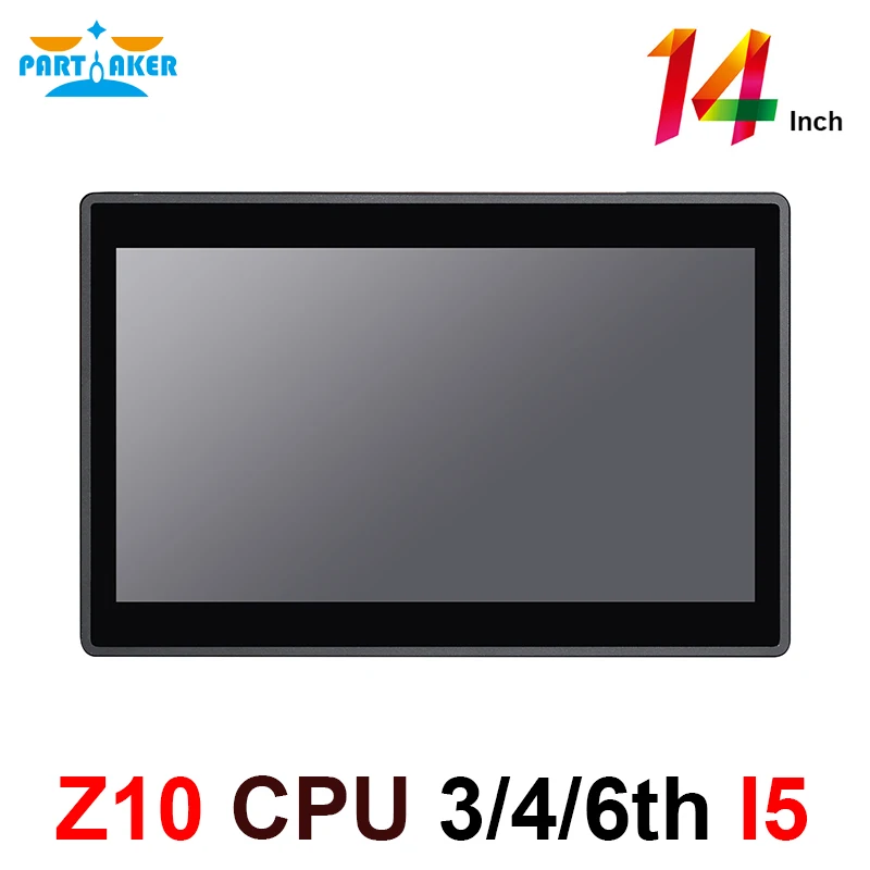 

Partaker Elite Z10 Desktop All In One PC With 14 Inch Desktop 10 Points Capacitive Touch Screen Intel Core I5 3317u