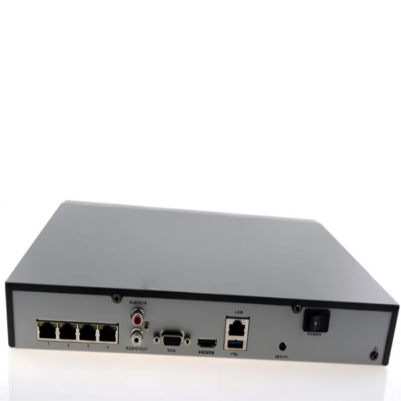 Hikvision Hik оригинальный английский POE NVR DS-7604NI-E1/4 P 4 PoE 1 SATA до 6MP обновления можно