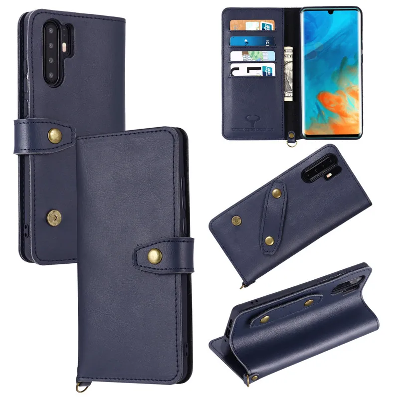 Чехол p30 для huawei P30 lite pro Nova 4e P30lite P30pro кожаный чехол откидной телефона кошелек