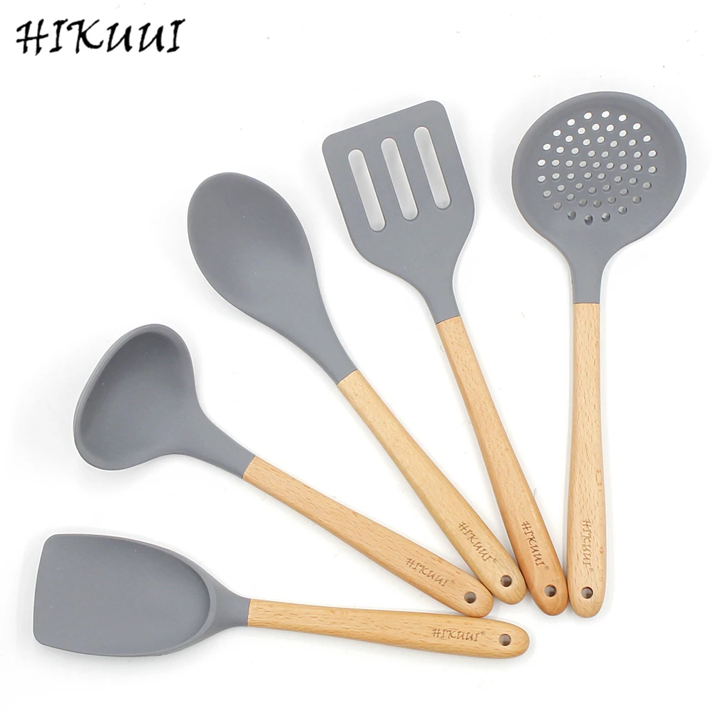 Кухонная утварь инструменты для приготовления пищи деревянная ручка и