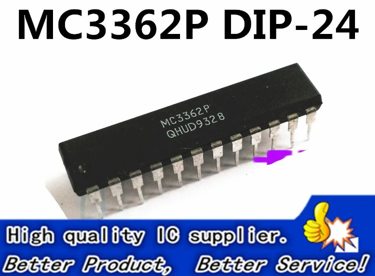 10 шт. MC3362P MC3362 двухчастотный fm-приемник чип DIP-24 Инкапсуляция может играть шт./лот