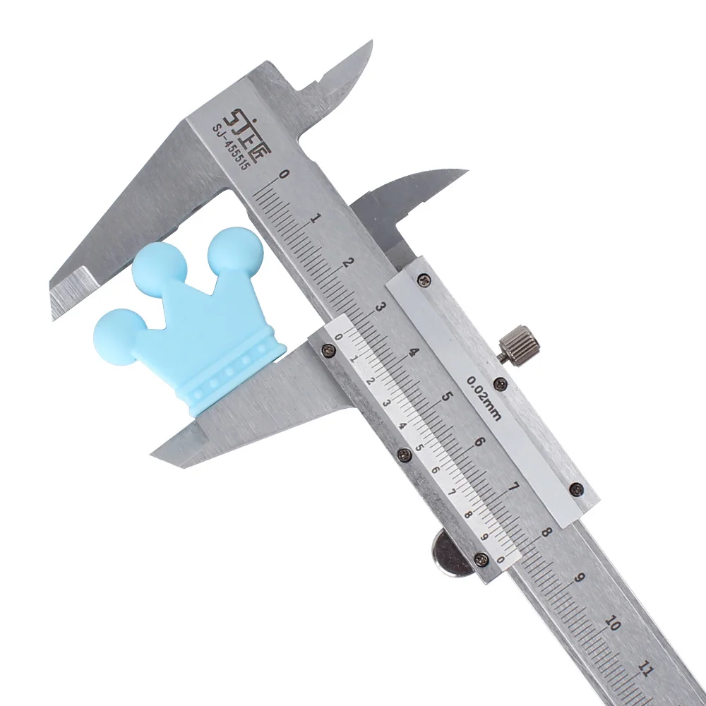 10 шт. Силиконовые Бусины Корона модные бусины Детские Жевательные Прорезыватели