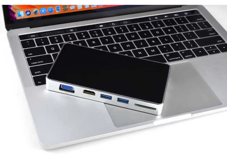 Quyu usb-хаб 3,0 док-станция все-в-одном USB C-HDMI RJ45 для MacBook samsung Galaxy S10 huawei mate 20 P20 Pro type C концентратор