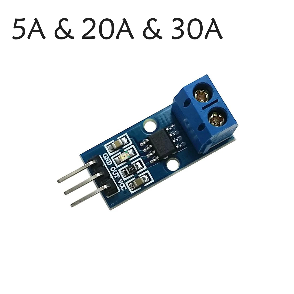 1 шт. 5A/20A/30A модуль датчика Холла ACS712 модель для arduino|Интегральные схемы| |