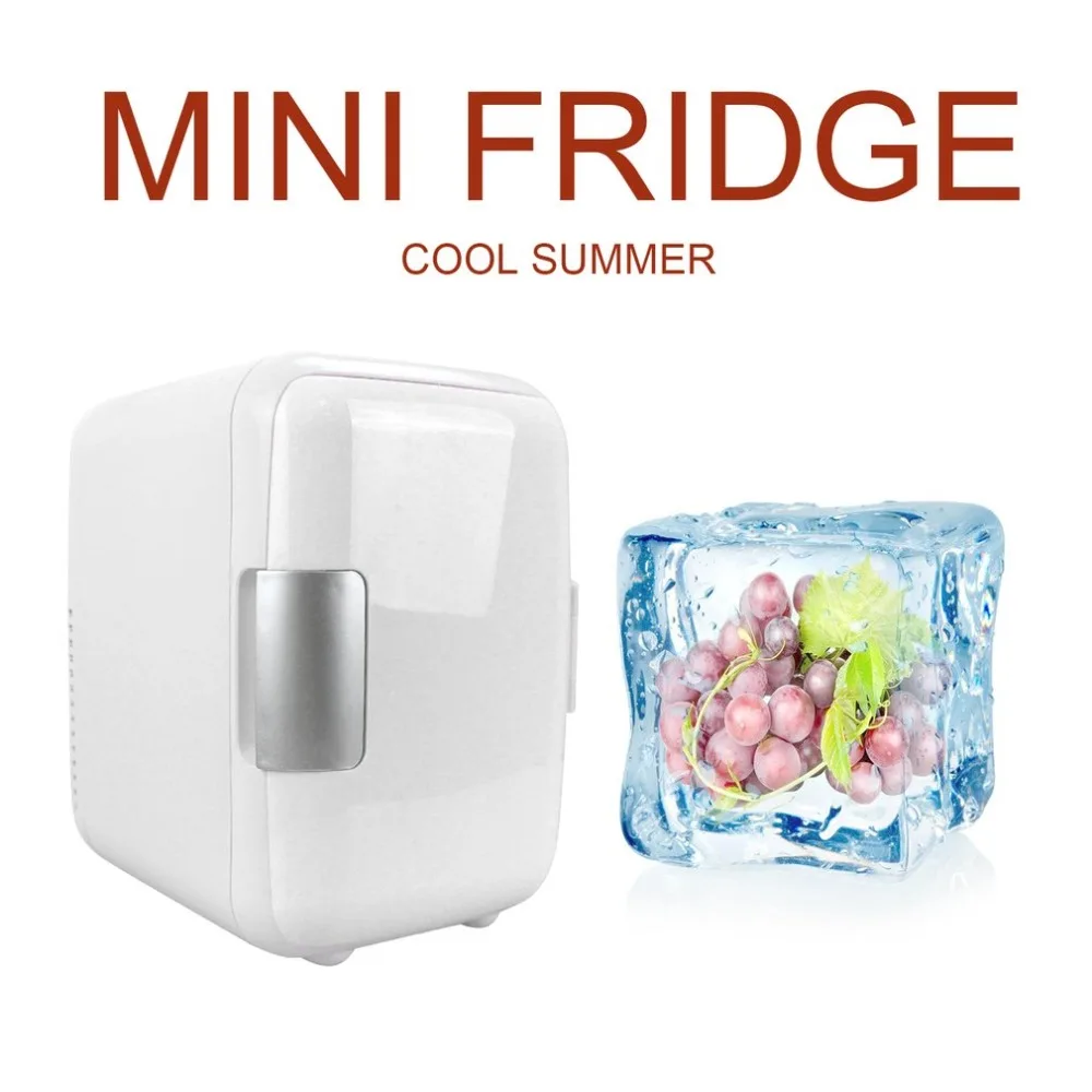 Compact Size 4L Car Refrigerators Ultra Quiet Low Noise Mini Freezer Cooling Heating Box Fridge | Бытовая техника