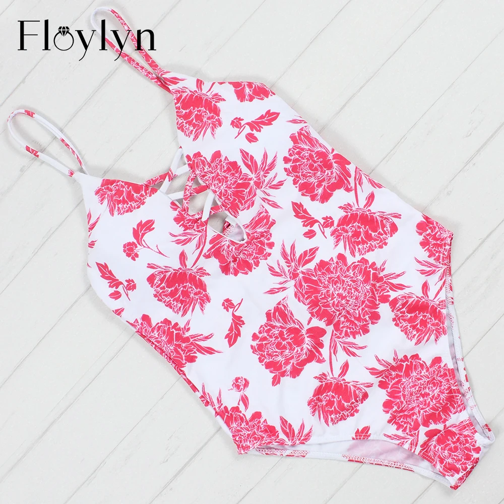 Новый сексуальный купальник Floylyn Цельный женские купальные костюмы бразильский