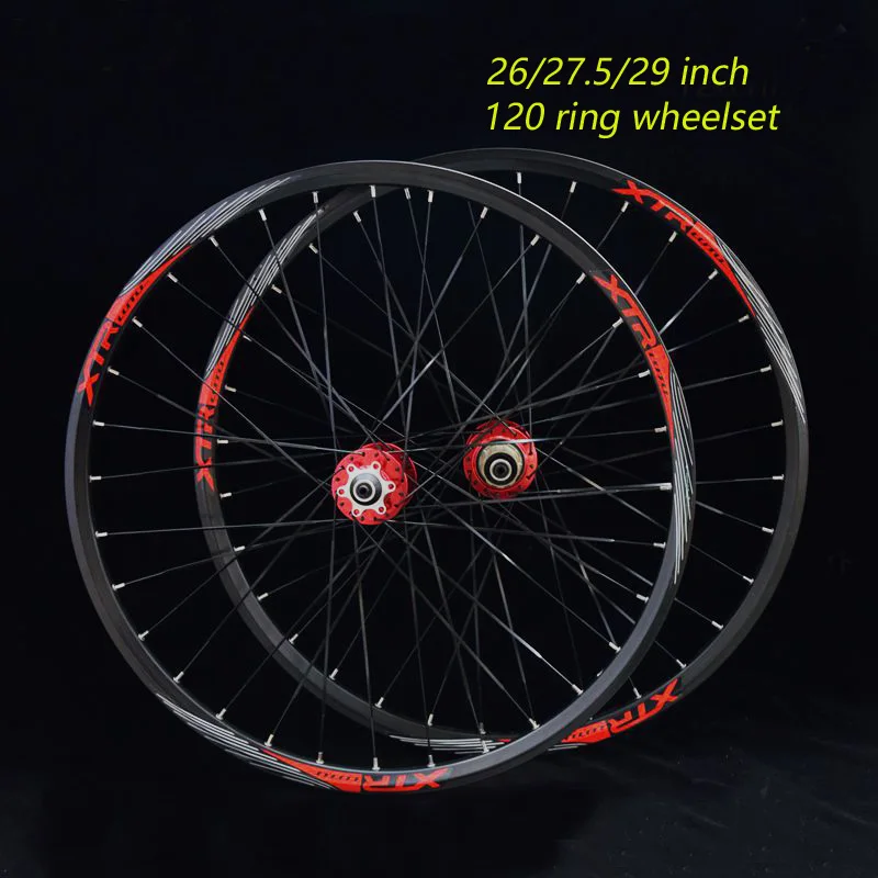 27 5 дюймов MTB горный велосипед колеса 120 Ring Wheelset 32 отверстия подшипник