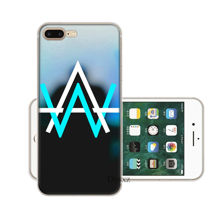 Desxz Alan Walker Faded Case for iPhone 7 8 6 6s Plus 11 Pro X XR XS Max 5 5S SE Cover Bag |