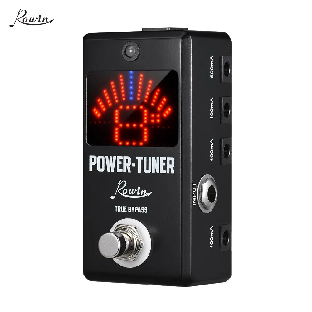 Тюнер для гитары Rowin LT-920 + источник питания с функцией настройки 8 изолированных