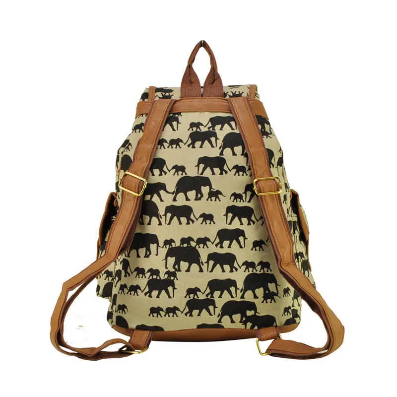 Новые Мягкие Для женщин школьный рюкзак для девочек подростков Холст сумка мешок