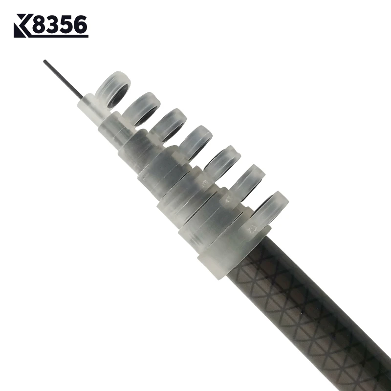 K8356 22 шт./компл. Силиконовое направляющее кольцо для рыболовной лески силиконовое