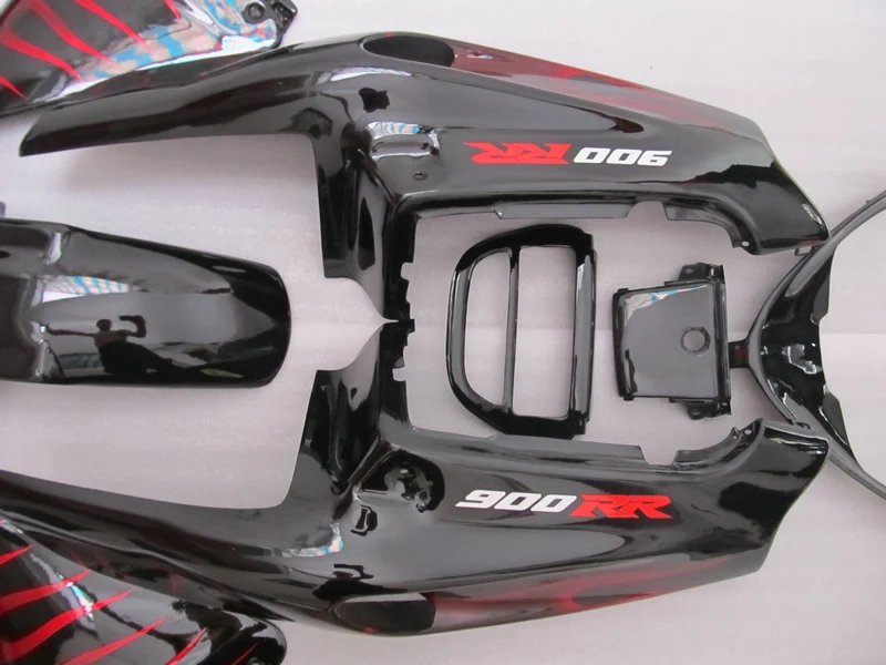 Запасные части для кузова Honda CBR900RR 92 93 94 95 комплект черных обтекателей Красного