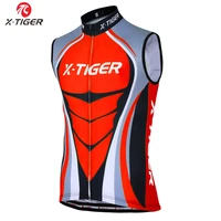 x tiger 100 polyester sleeveless cycling vests summer mountain bicycle clothing ropa maillot ciclismo quick dry bike clothes