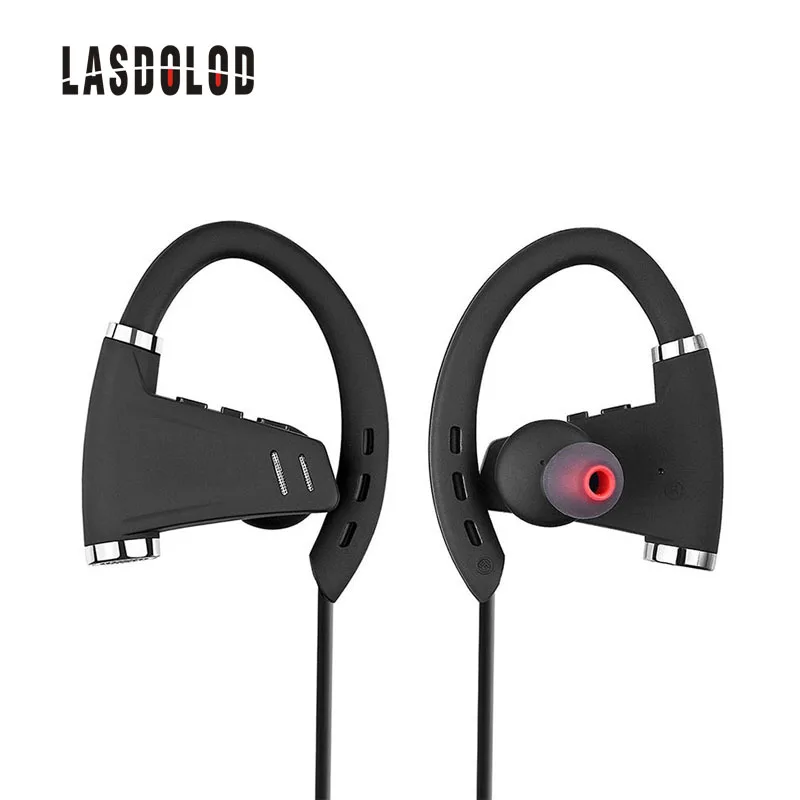 Sport bluetooth earphone wireless in-ear style waterproof headset rechargeable battery play time 12 hours | Электроника